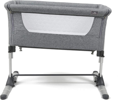 Johnston's Snuggle Cuddle Co-sleeper Beside Crib + Safety Mattress