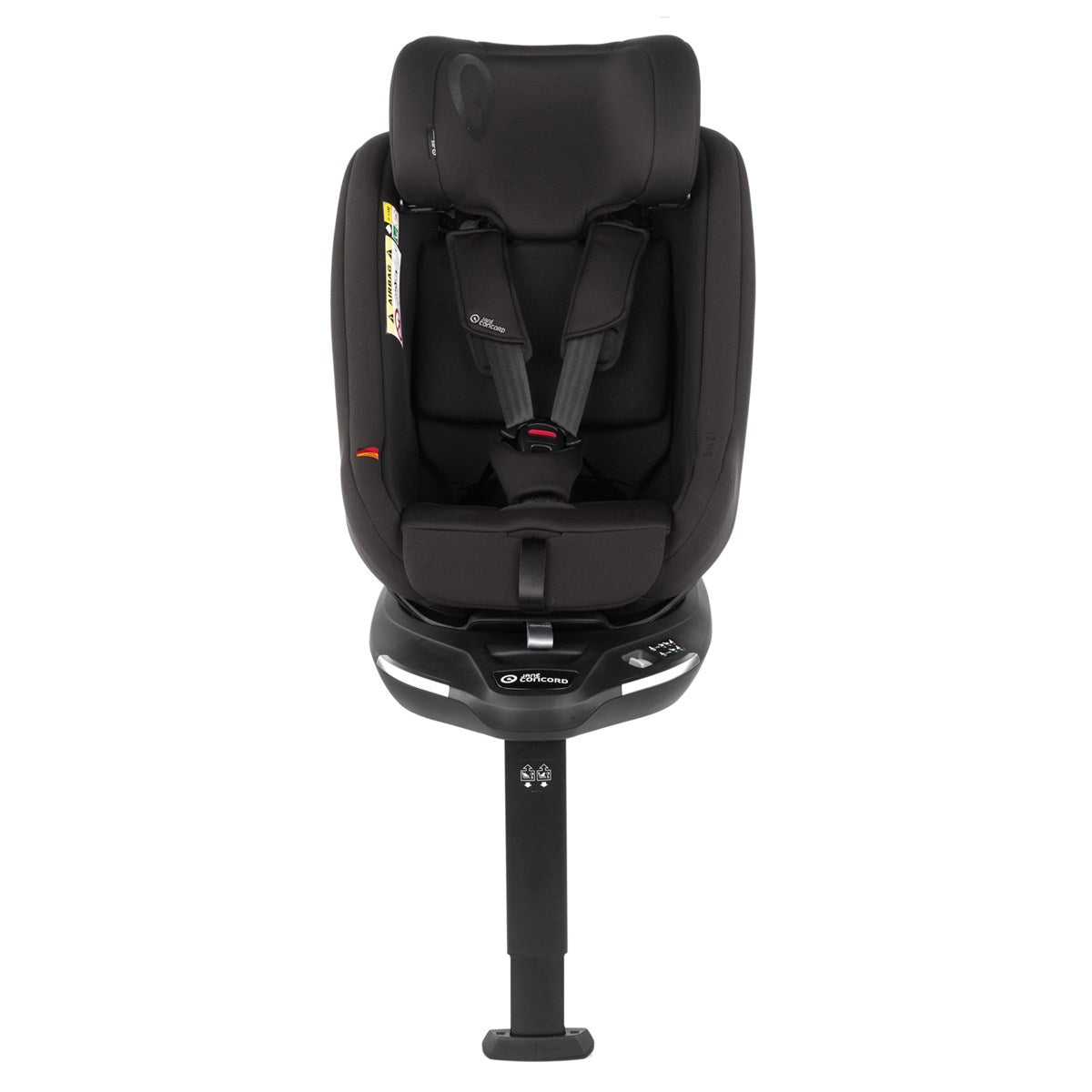 Jane Kombikid 360° Rotating i-Size Car Seat 40-105 cm 0-4 years, Matt Black