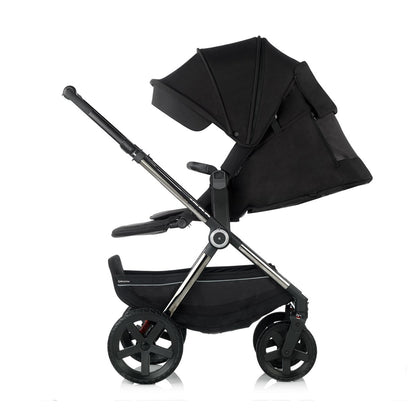 Jane Crosslight-3 Trio Kombibaby 360 Lie-Flat Car Seat Travel System, Special Edition Silver Shadow