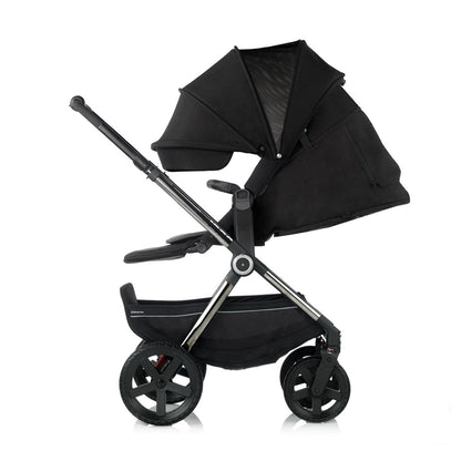 Jane Crosslight-3 Trio Kombibaby 360 Lie-Flat Car Seat Travel System, Special Edition Silver Shadow