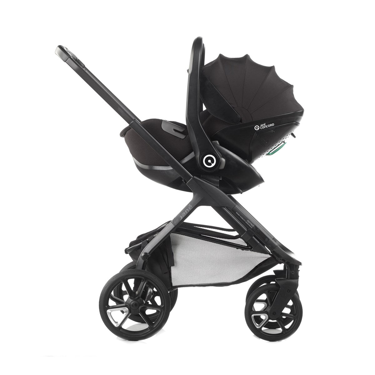 Jane Crosslight-3 Trio Kombibaby 360 Lie-Flat Car Seat Travel System