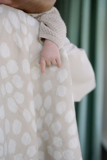 Scallop Large Swaddle Muslin