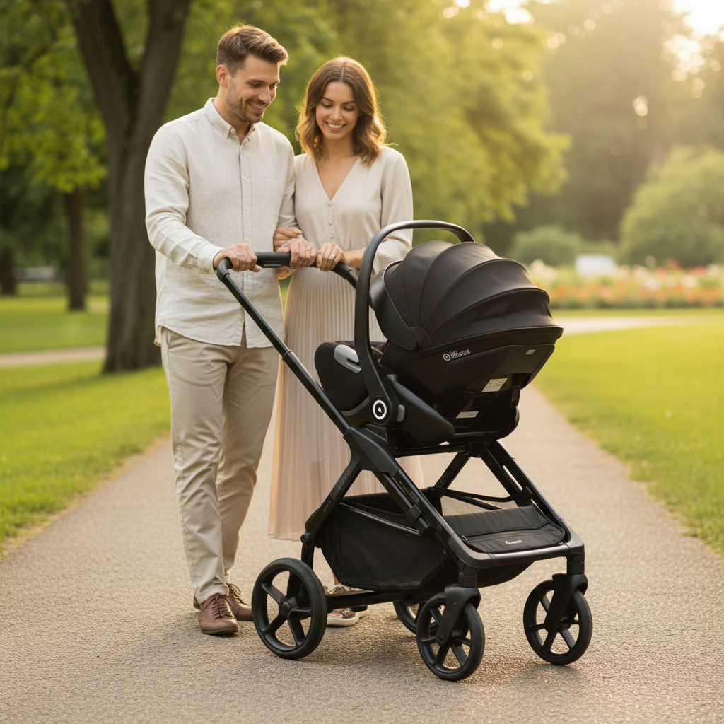 Jane Keep Trio Kombibaby 360 Lie-Flat Car Seat Travel System