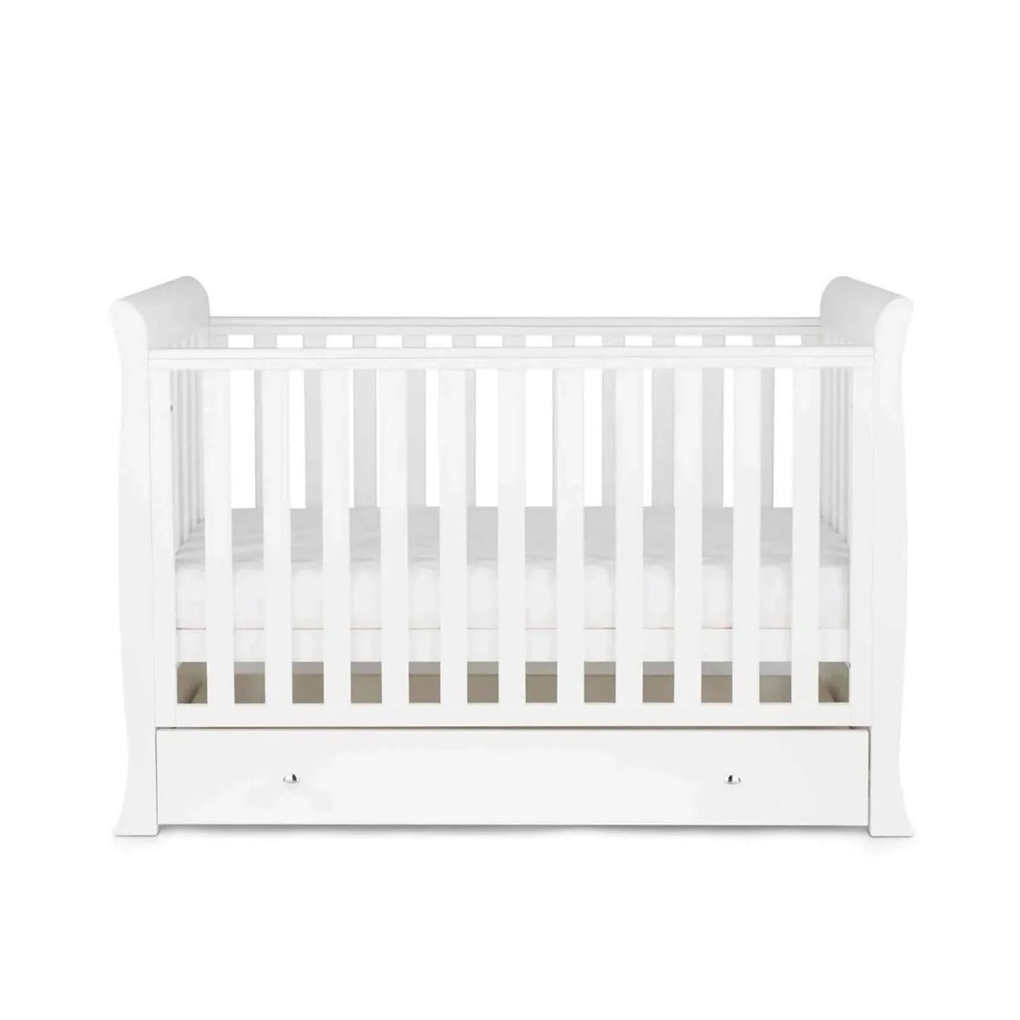 Ickle Bubba Snowdon 4 in 1 Mini 3 Piece Furniture Set White - Premium Pocket Sprung Mattress