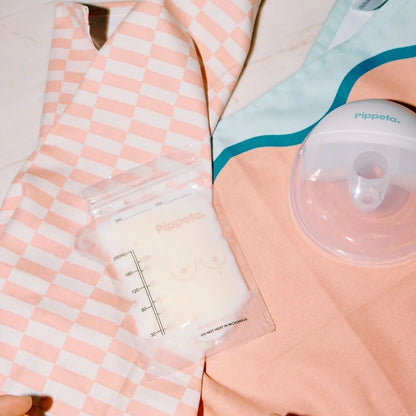 Sachets de conservation de lait maternel Pippeta, lot de 30