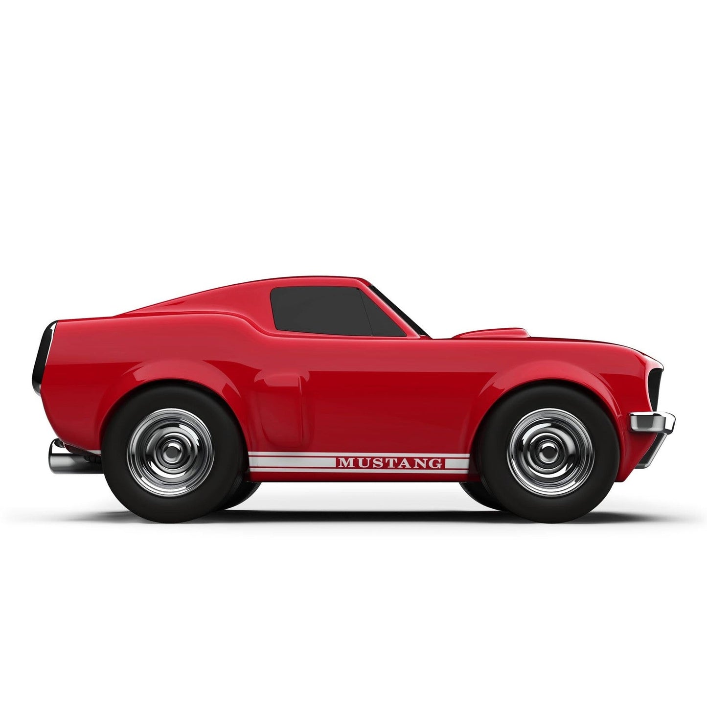 Voiture jouet Ford Mustang de course rouge