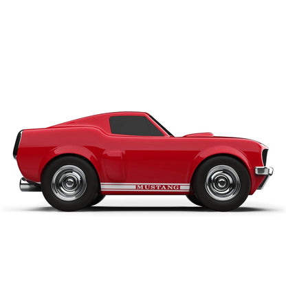 Voiture jouet Ford Mustang de course rouge