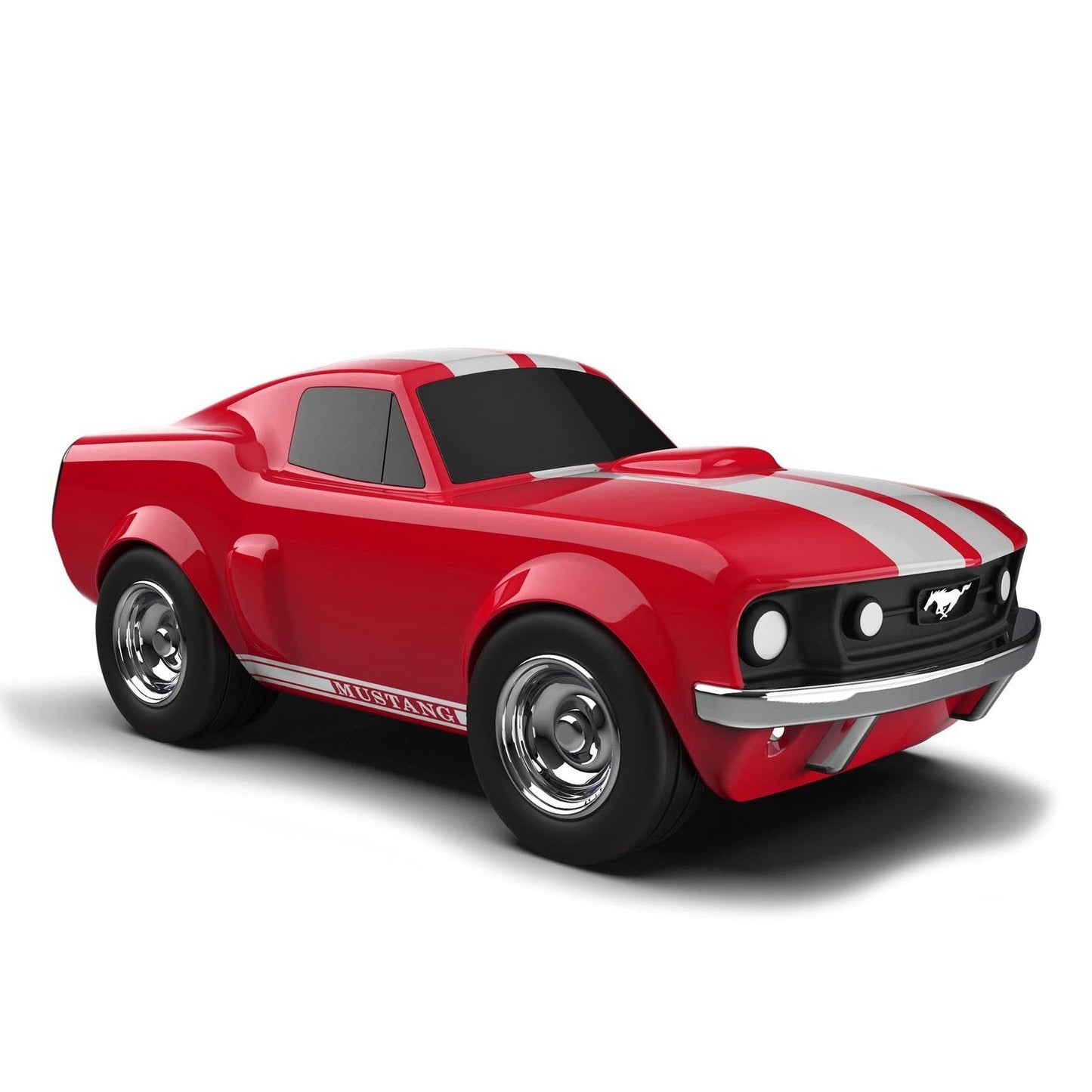 Voiture jouet Ford Mustang de course rouge