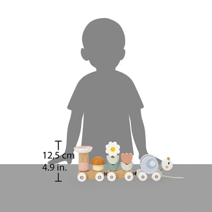 Janod Sweet Cocoon Snail Train