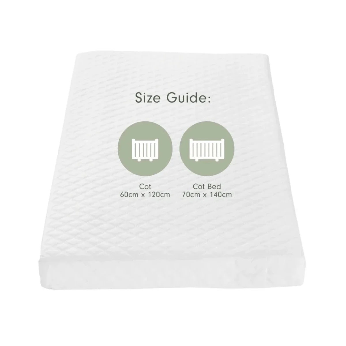 Tutti Bambini Sprung Cot Mattress 60x120cm