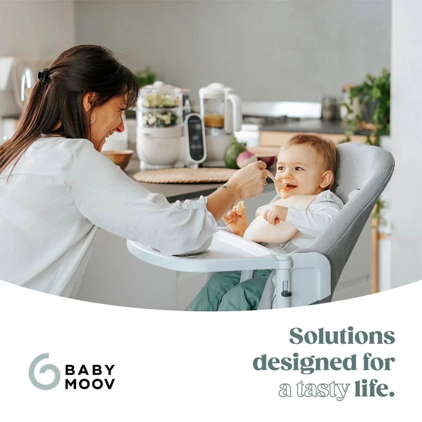 Babymoov Nutribaby (+) 6-in-1 Baby Food Maker - Mineral