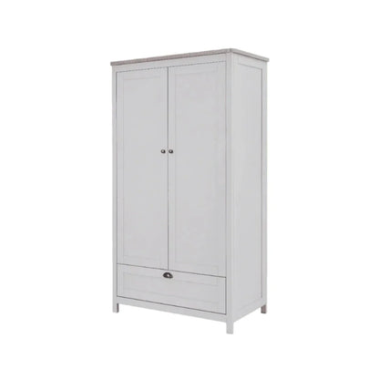 Tutti Bambini Verona Wardrobe - Dove Grey/Oak