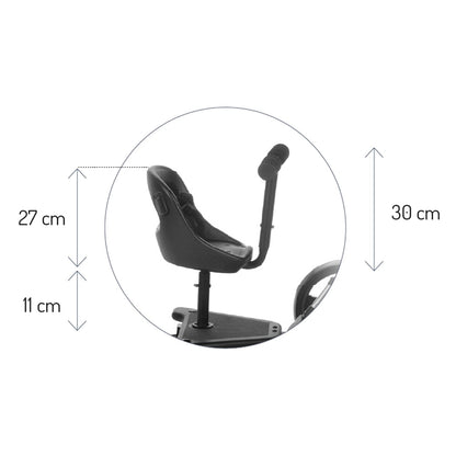 Be Cool Skate Universal Buggy Platform + Seat Unit – Seated or Standing Ride-On Board for Second Child