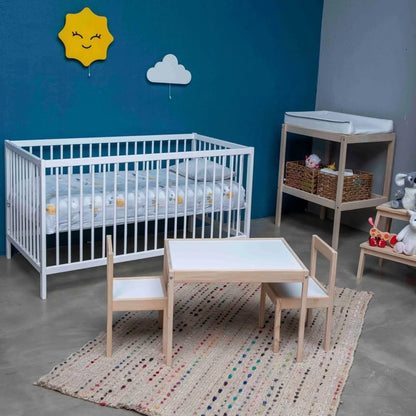 Ensemble table et chaise en bois Montessori pour bébé