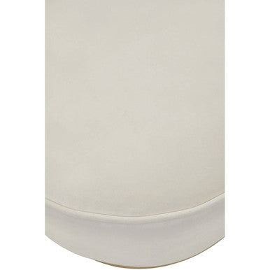 Tamra Cream Velvet Kids Tub Chair