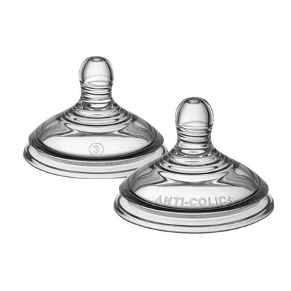 Tétine anti-coliques Tommee Tippee Advanced à débit rapide 6 mois et plus (2 unités)