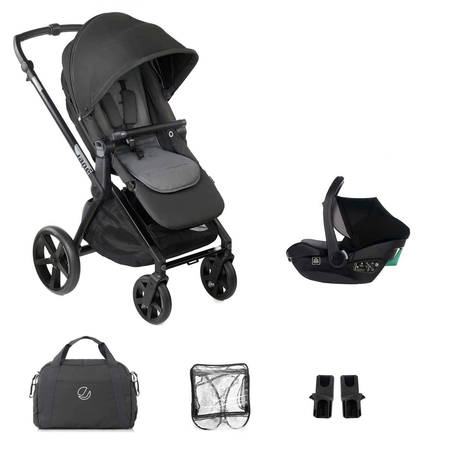 Jane Muum-4 + Travel Carrier Car Seat Bundle