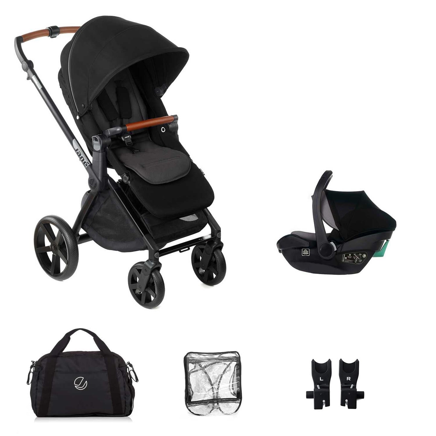 Jane Muum-4 + Travel Carrier Car Seat Bundle