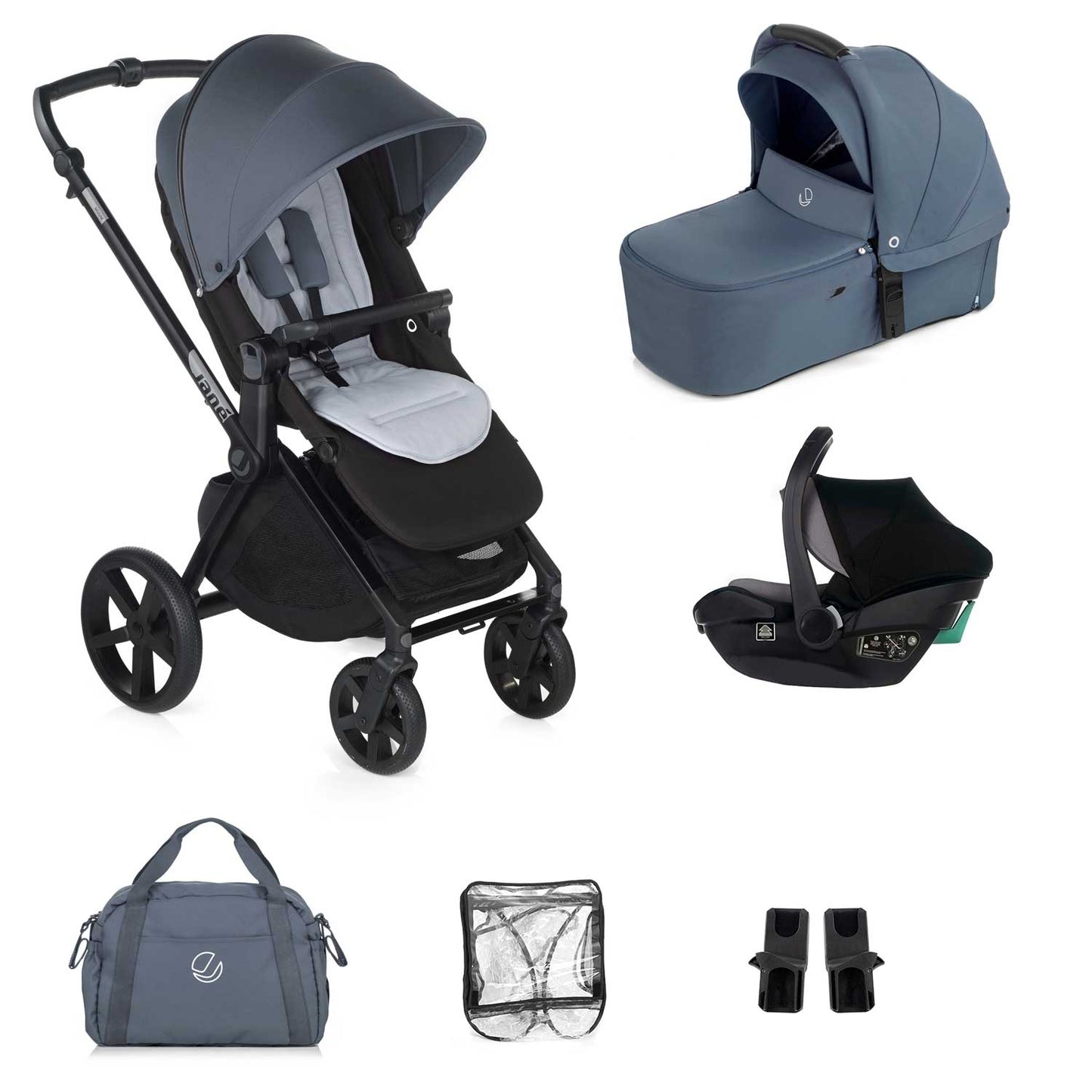 Jane Muum-4 + Travel Carrier Car Seat Bundle