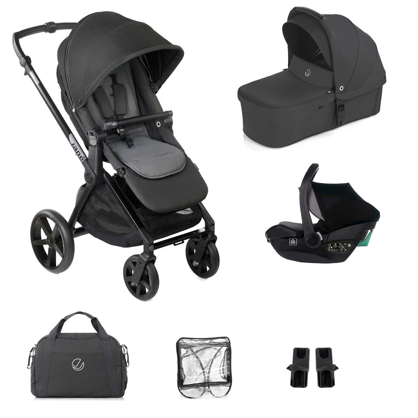 Jane Muum-4 + Travel Carrier Car Seat Bundle