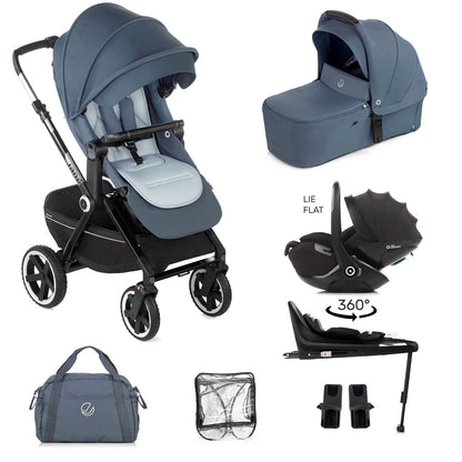 Jane Crosslight-3 Trio Kombibaby 360 Lie-Flat Car Seat Travel System