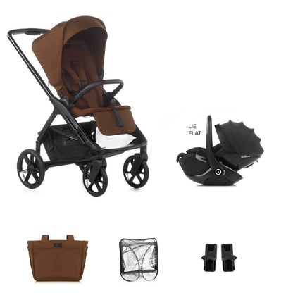 Jane Keep Pushchair + Kombibaby Lie-Flat 360 Car Seat Travel System
