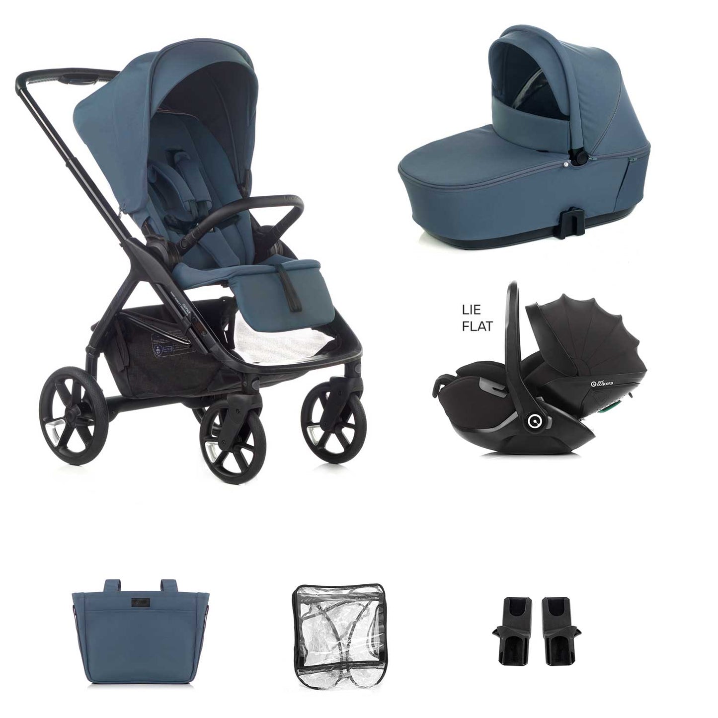 Jane Keep Trio Kombibaby 360 Lie-Flat Car Seat Travel System