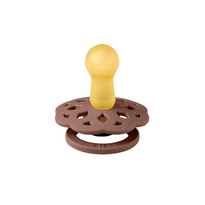 Sucettes BIBS Bohème 0-6 mois, lot de 2 - Marmotte et Rose