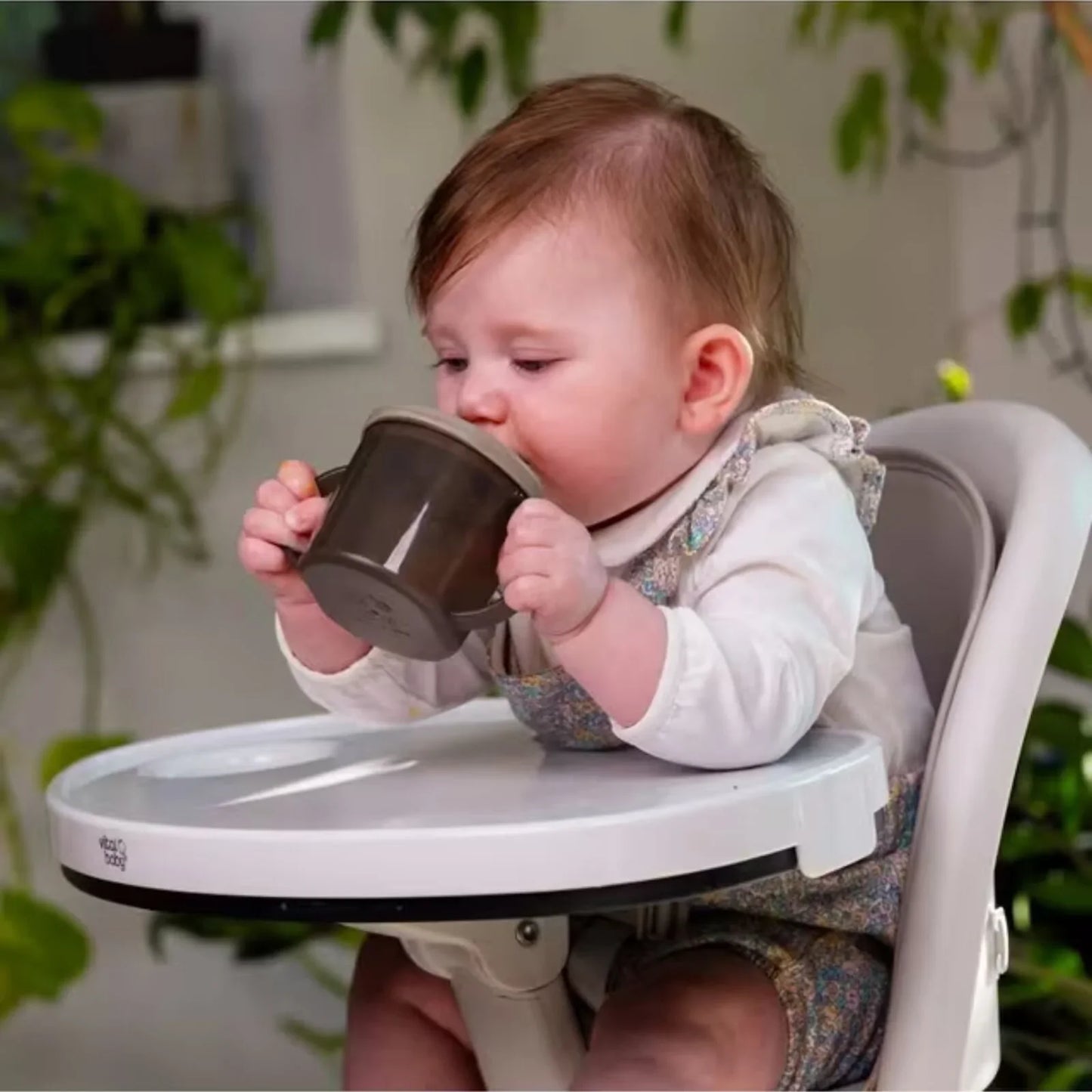 Vital Baby Hydrate Free Flow Cup 200ml - Natural Stone