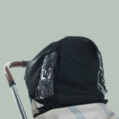 BlinkyWarm - Universal All Season Buggy Rain Cover / Sunshade UV50+ / Footmuff - Milk White
