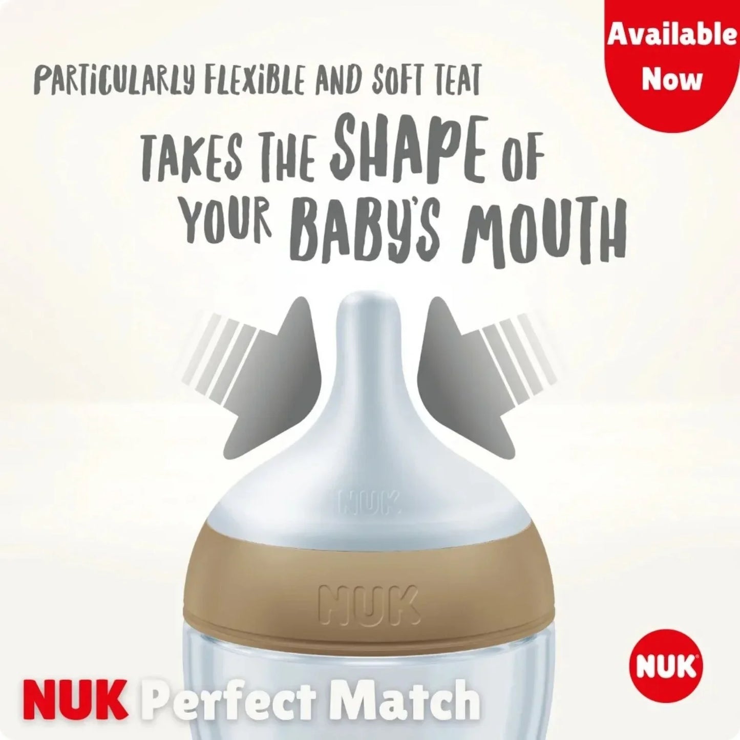 Lot de 3 flacons de 260 ml de sirop anti-coliques NUK Perfect Match
