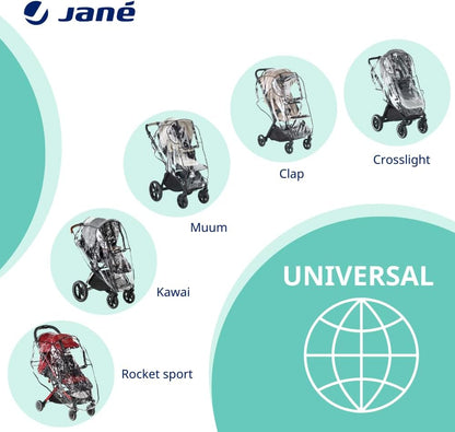 Jane Universal Pushchair Raincover & Travel Bag