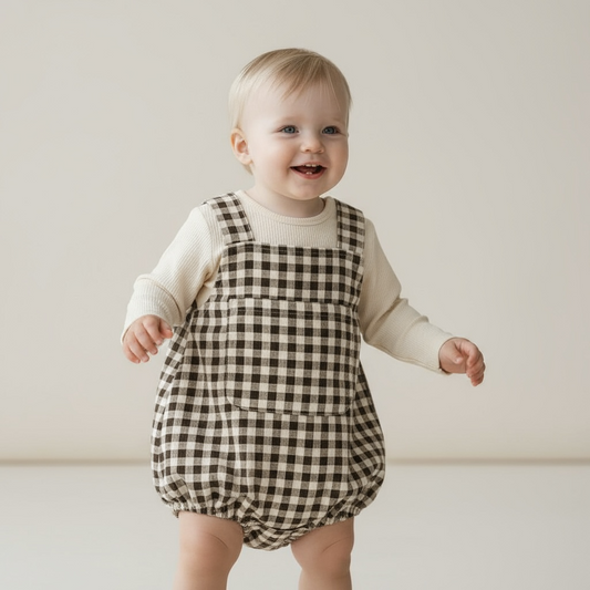 Lightweight Corduroy Baby Romper