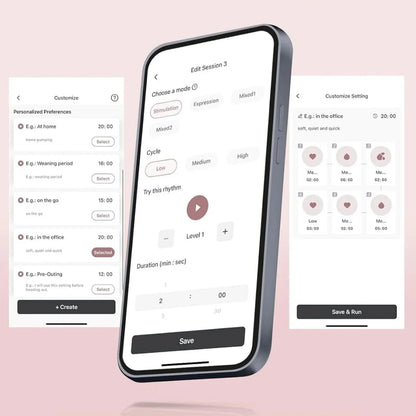 Tire-lait électrique simple Momcozy M9 Mobile Flow
