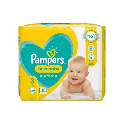 Couches Pampers Nouveau-né Taille 3 - 29 couches