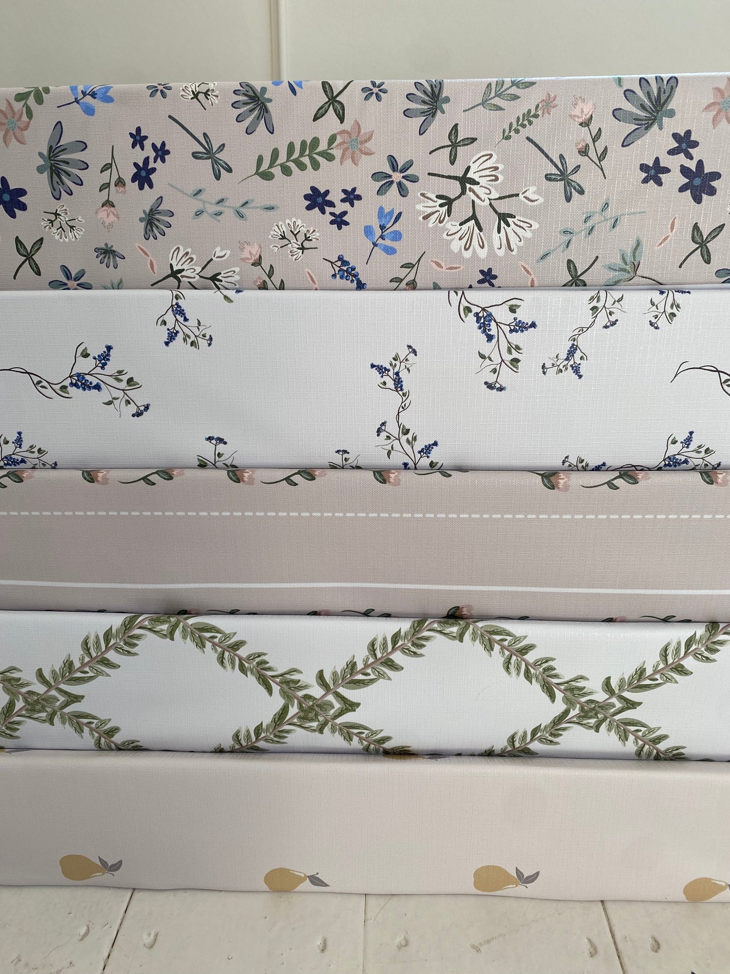 Wildflower Anti Roll Wedge Changing Mat