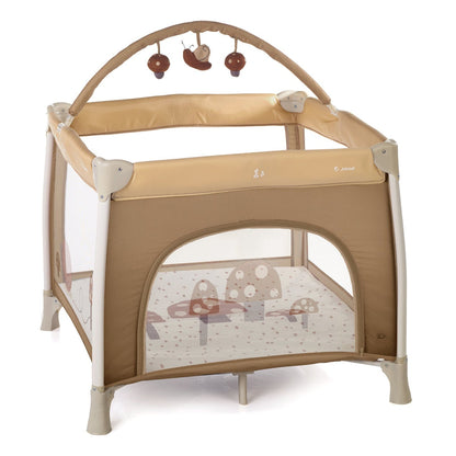 Jané Travel Fun Playpen with Toy Arch & Carry Bag – 0 to 3 Years, Sesame