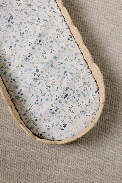 Scallop Edge Baby Changing Basket