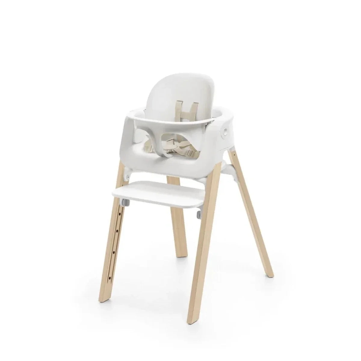 Stokke Steps Highchair - White & Natural