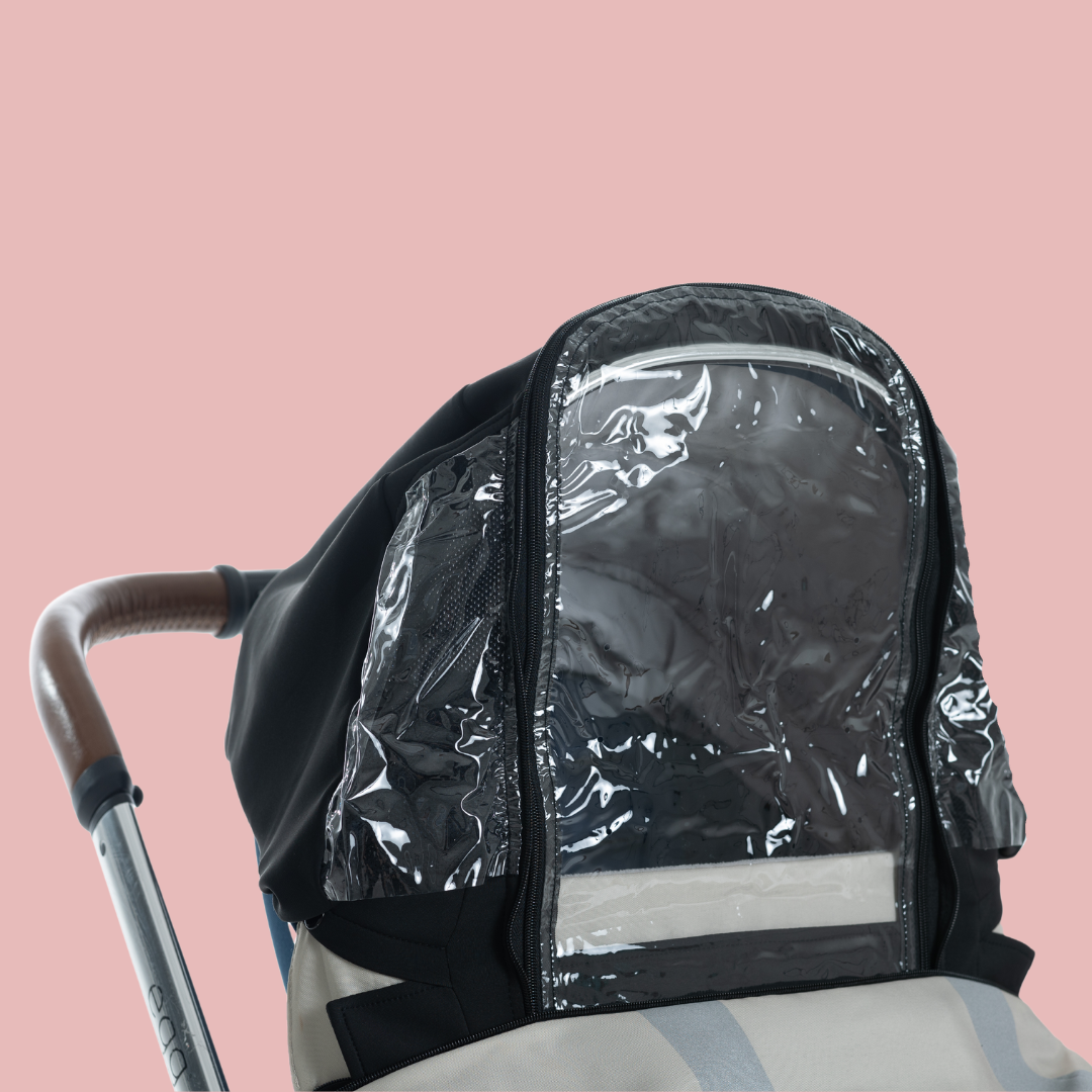 BlinkyWarm - Universal All Season Buggy Rain Cover / Sunshade UV50+ / Footmuff - Milk White