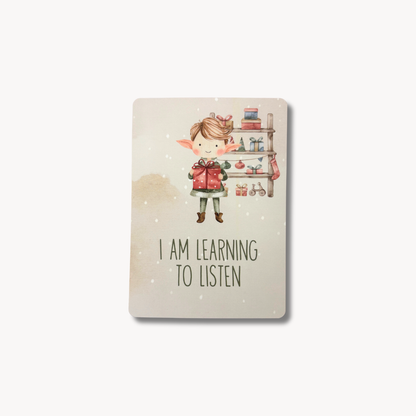 Duo de cartes d'affirmation festive (adulte et enfant)