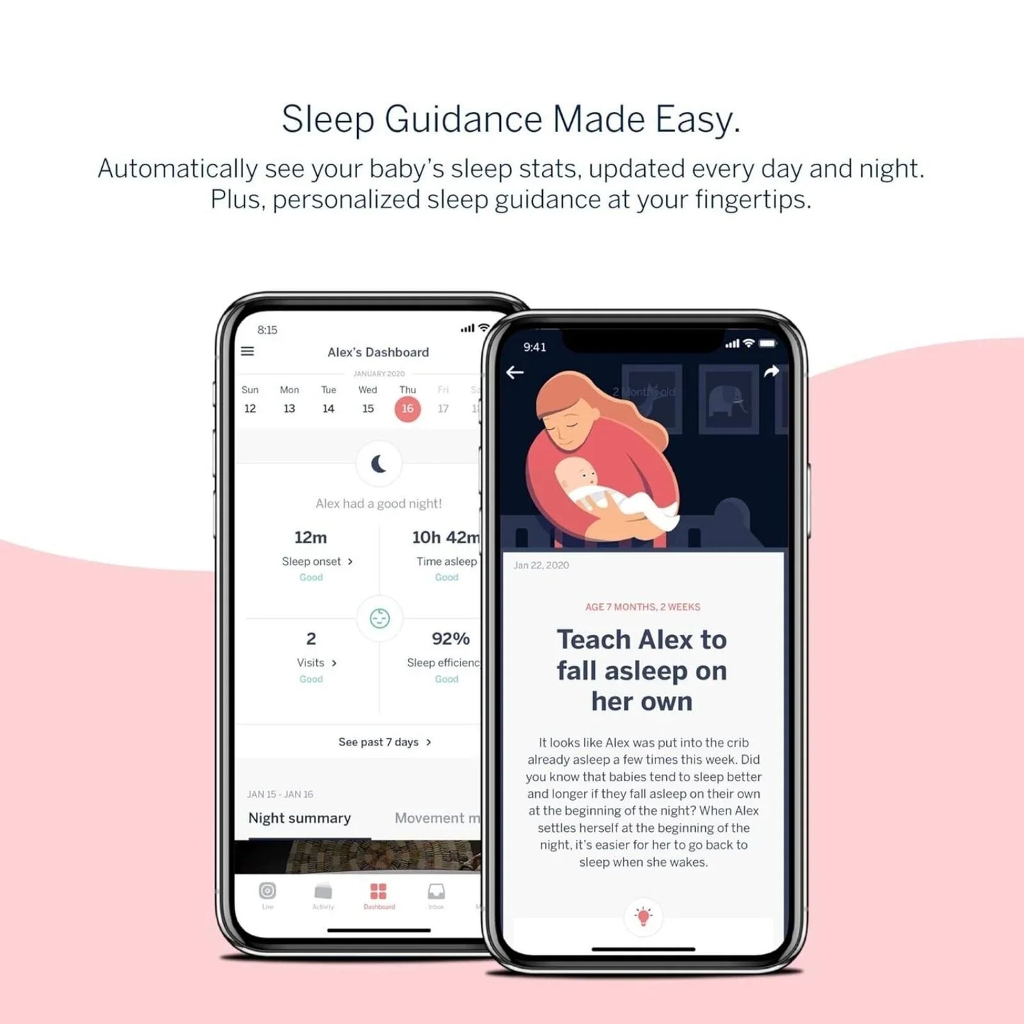 Nanit Pro Baby Monitor & Wall Mount