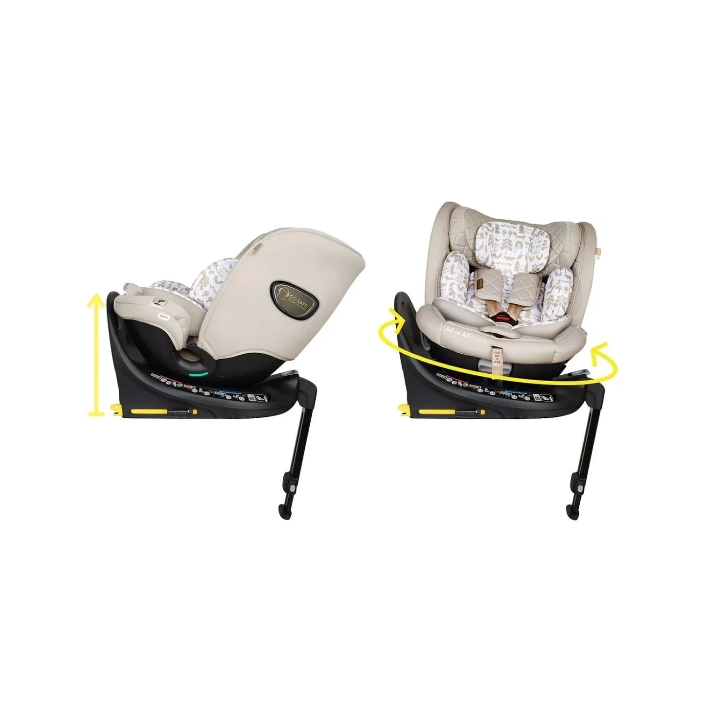 Cosatto All in All Extra i-Size 360 Car Seat - Whisper