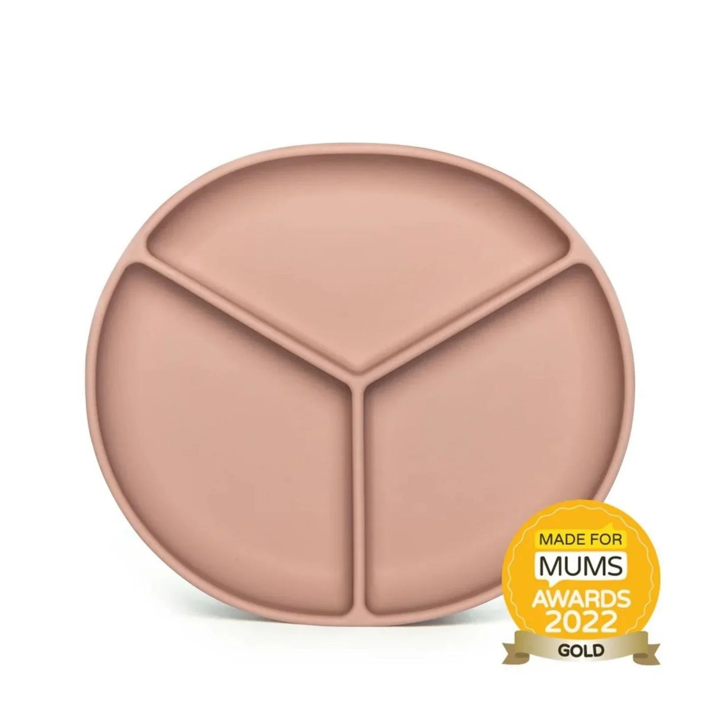 Plaque à ventouse en silicone Pippeta - Rose cendré