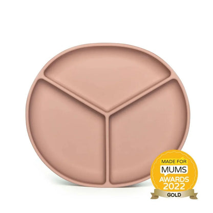 Plaque à ventouse en silicone Pippeta - Rose cendré