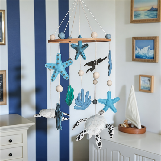 Blue Sea Cot Mobile
