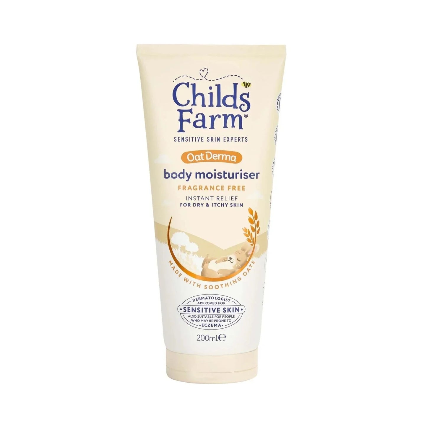Crème hydratante Oatderma de Childs Farm 200 ml