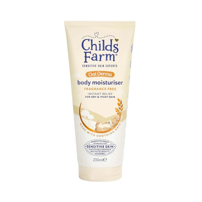 Crème hydratante Oatderma de Childs Farm 200 ml