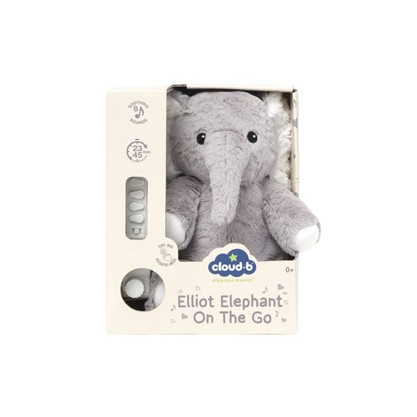 Cloud B Elliot The Elephant On The Go™ Baby Sound Soother