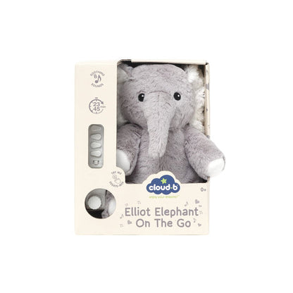 Cloud B Elliot The Elephant On The Go™ Baby Sound Soother